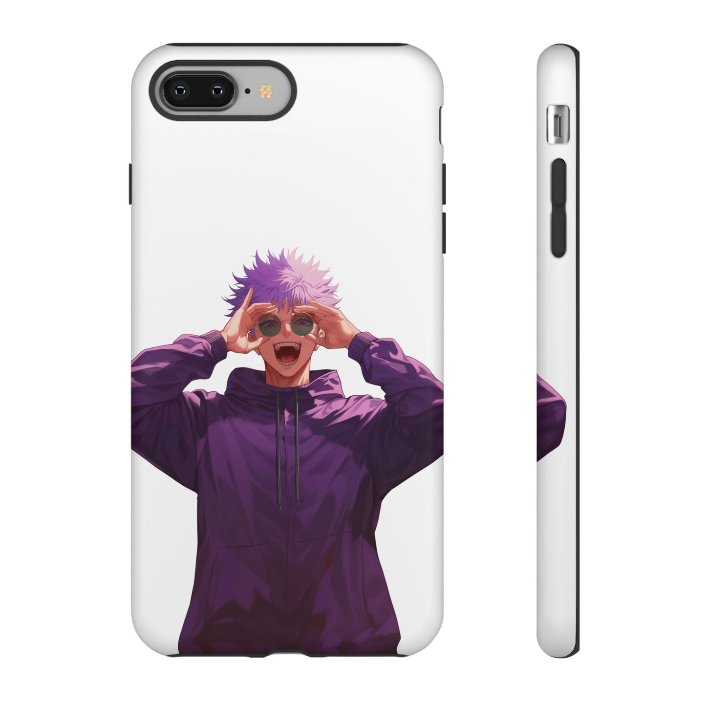 White - Purple Anime Case