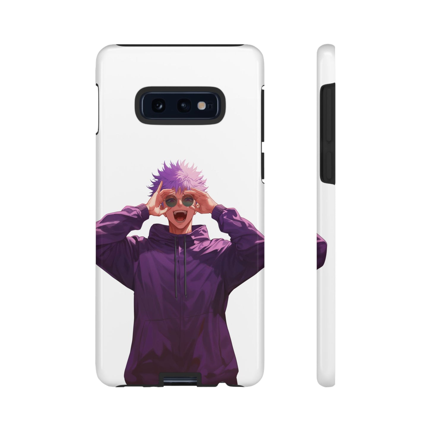 White - Purple Anime Case