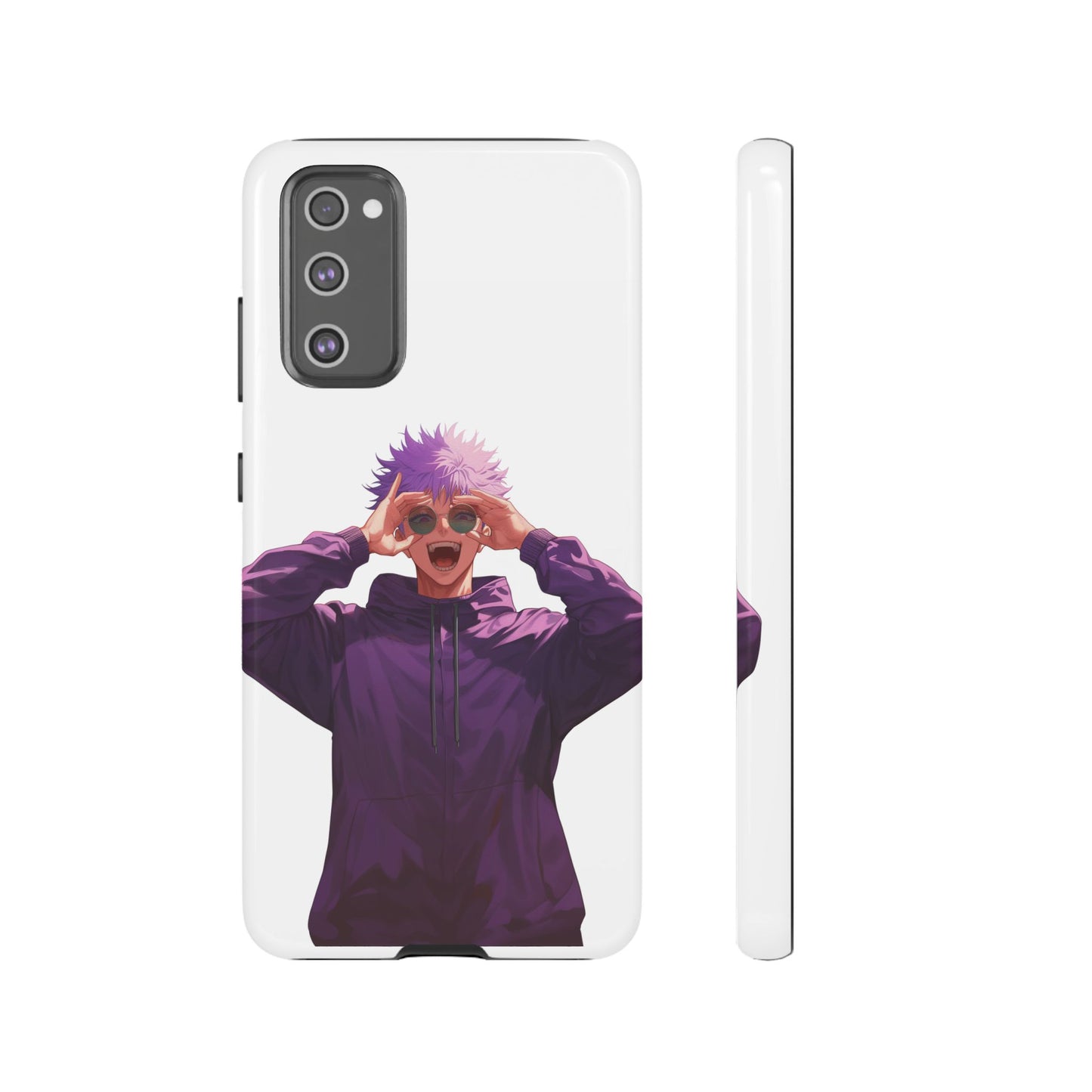 White - Purple Anime Case