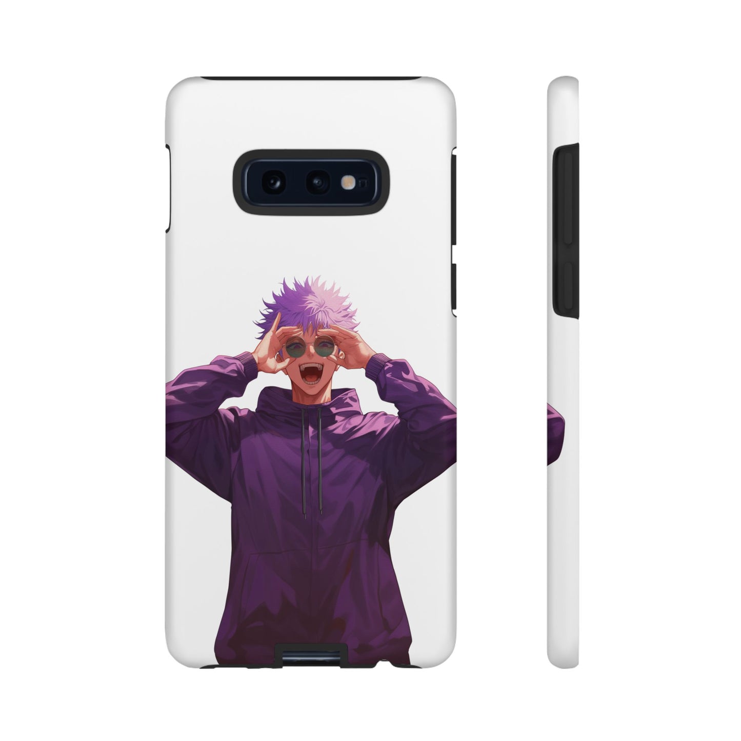 White - Purple Anime Case