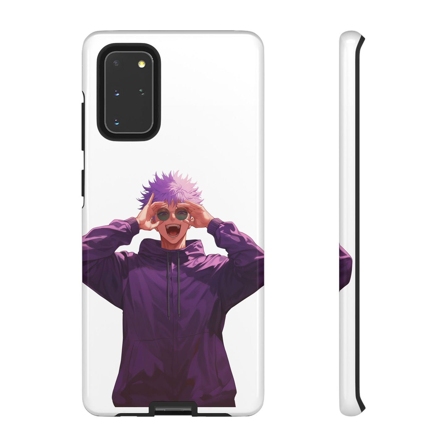 White - Purple Anime Case