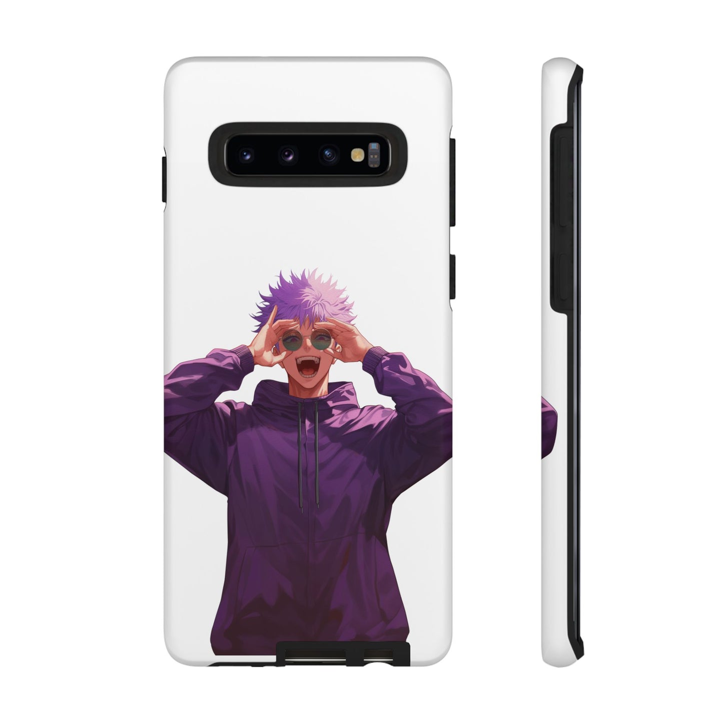 White - Purple Anime Case