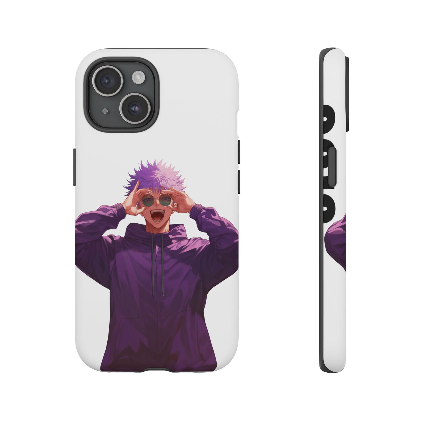 White - Purple Anime Case