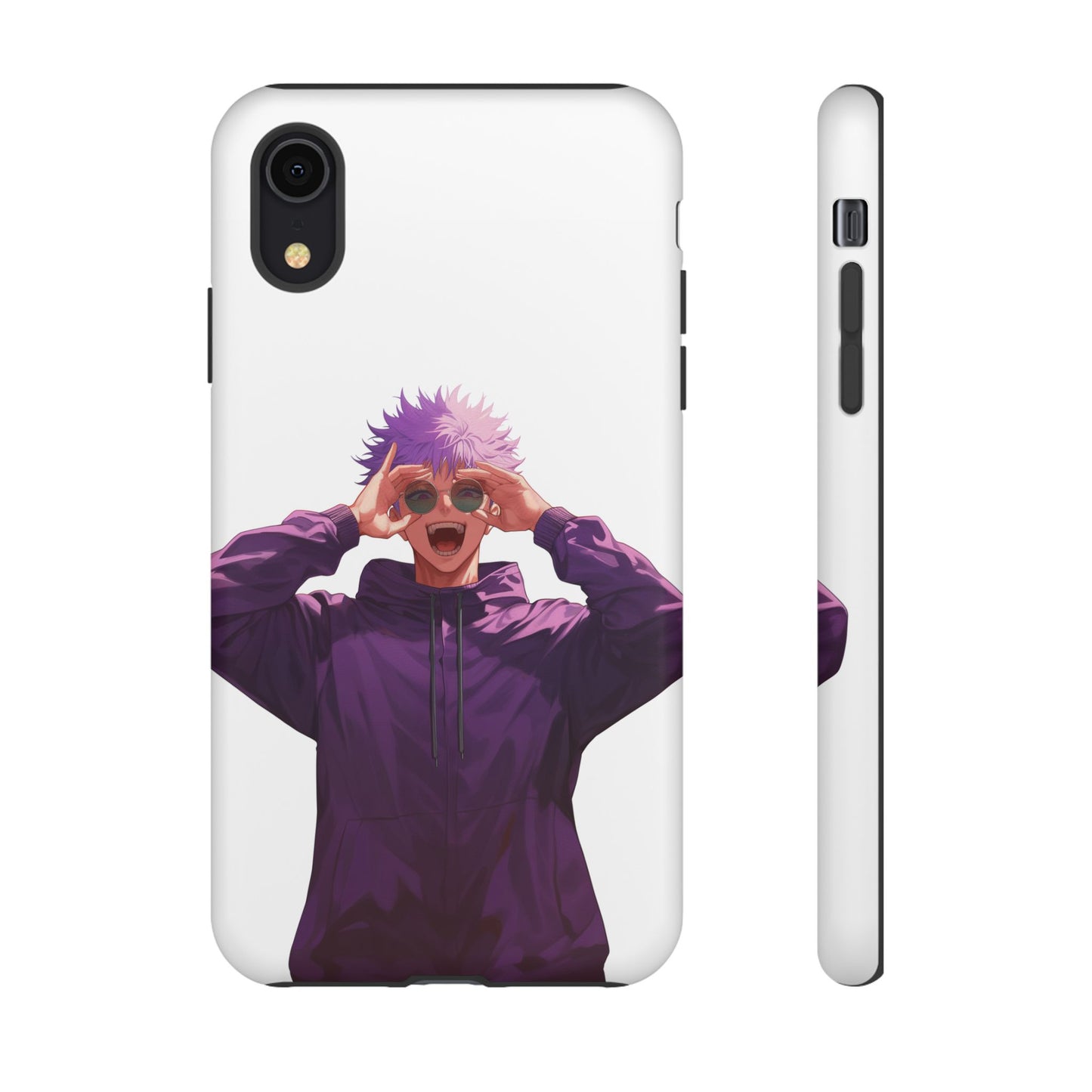 White - Purple Anime Case