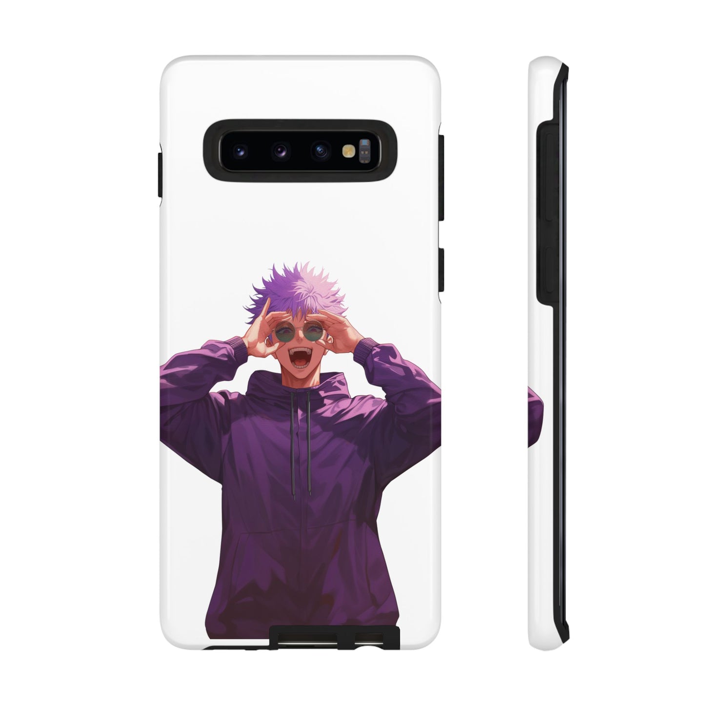 White - Purple Anime Case