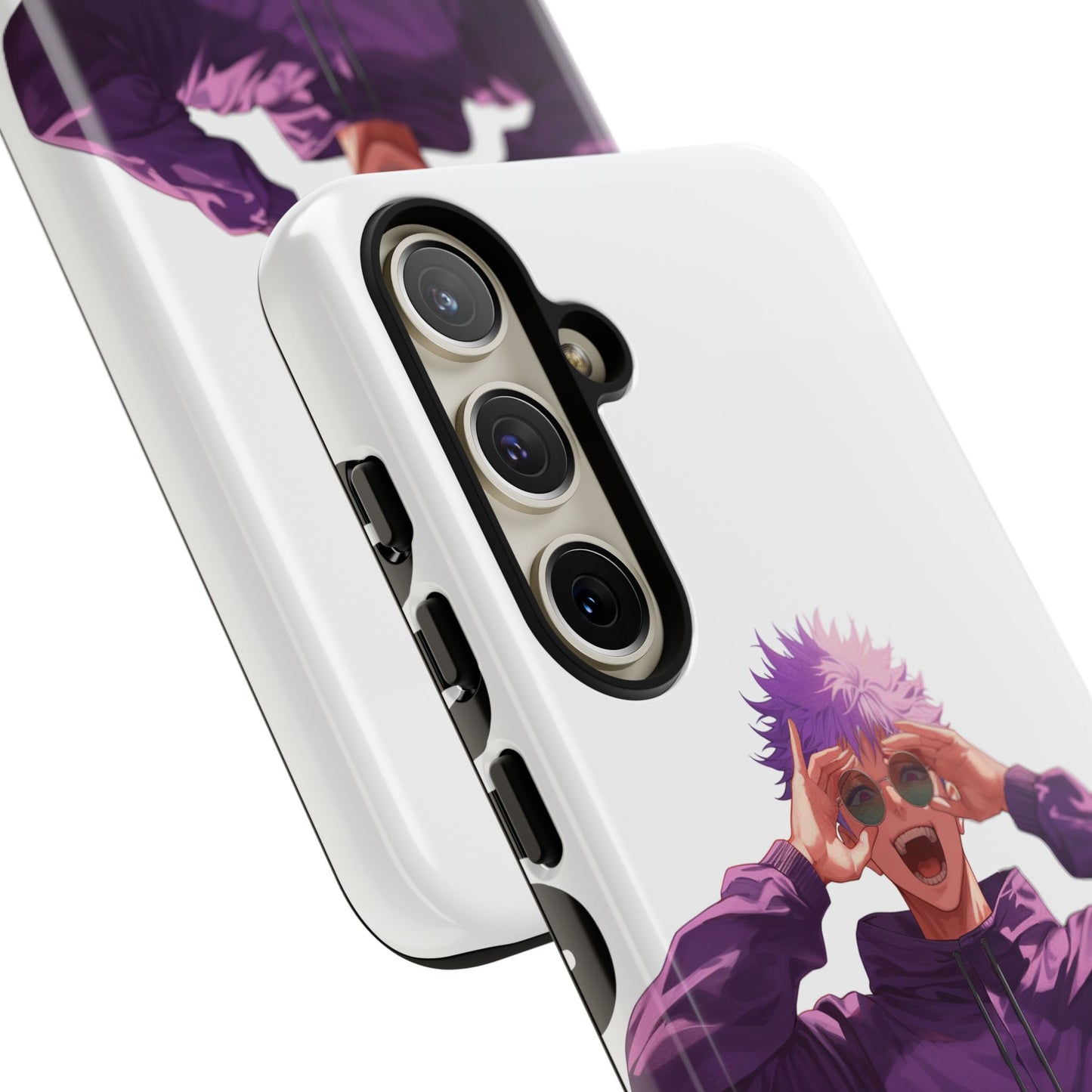 White - Purple Anime Case