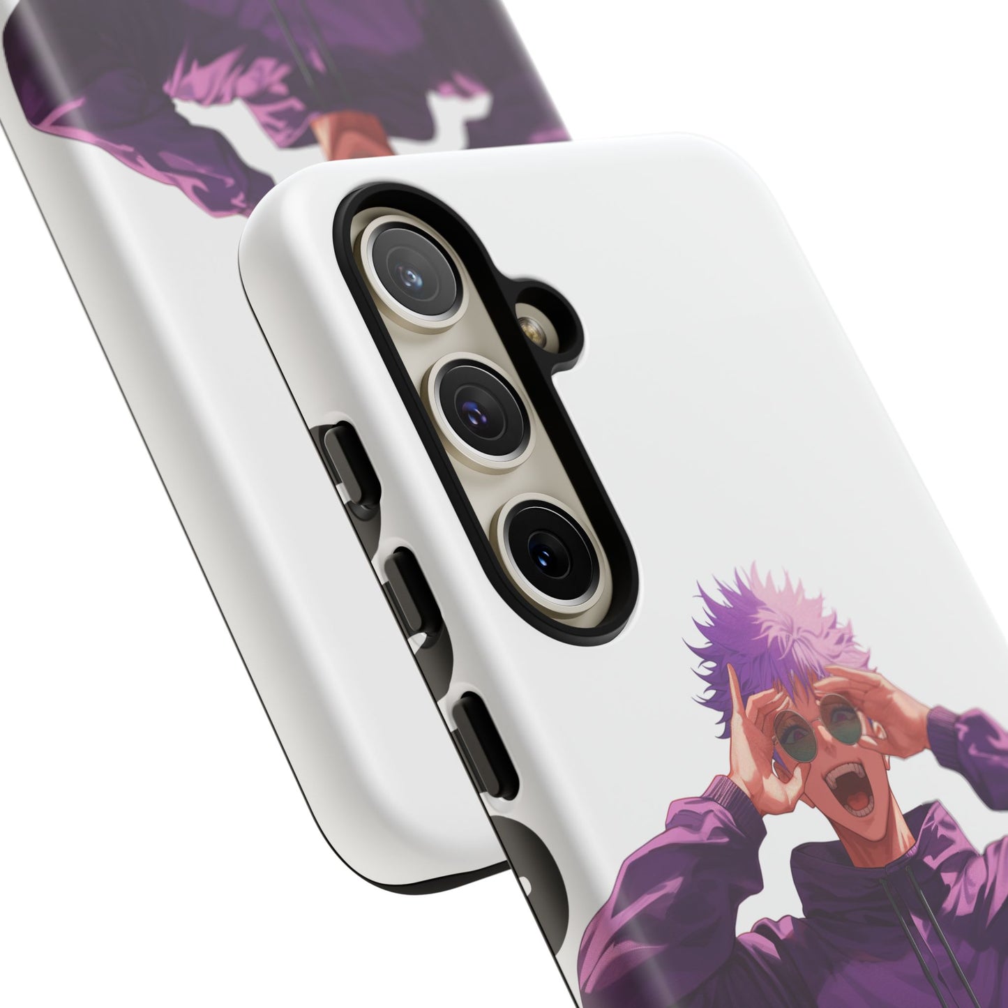 White - Purple Anime Case