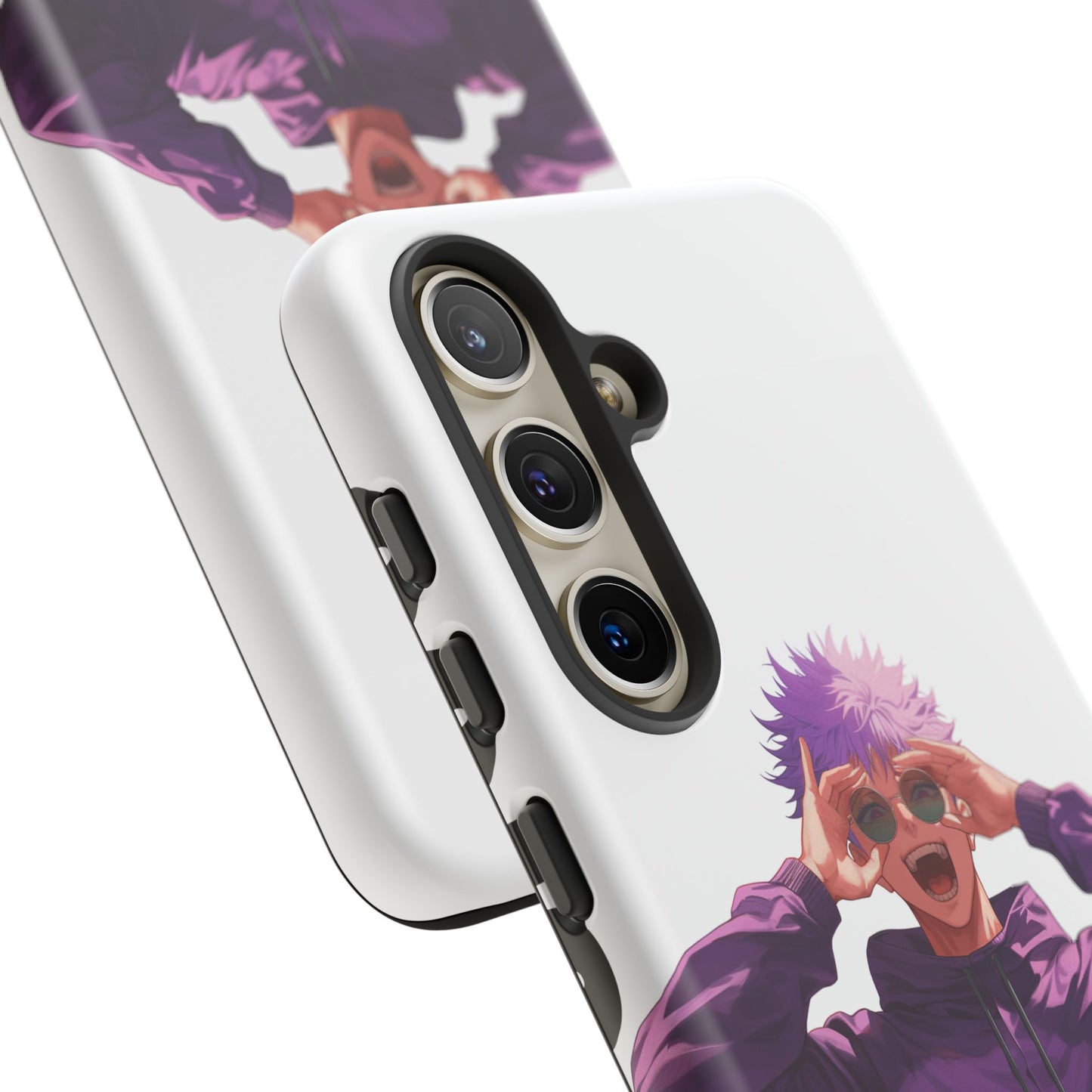 White - Purple Anime Case