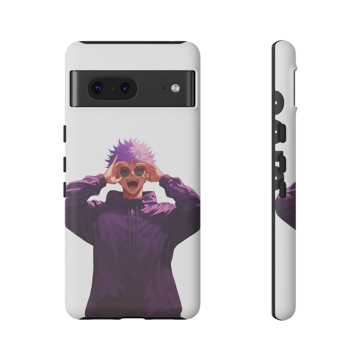 White - Purple Anime Case