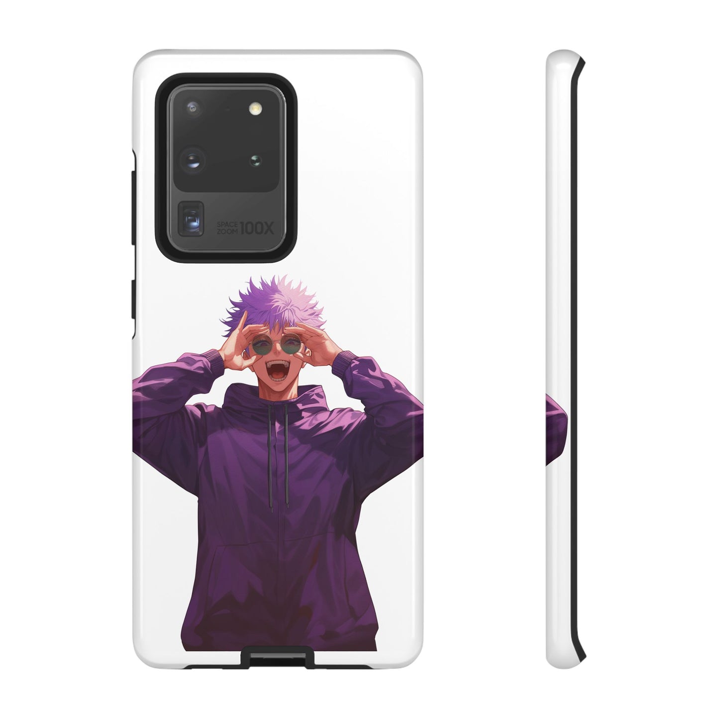 White - Purple Anime Case