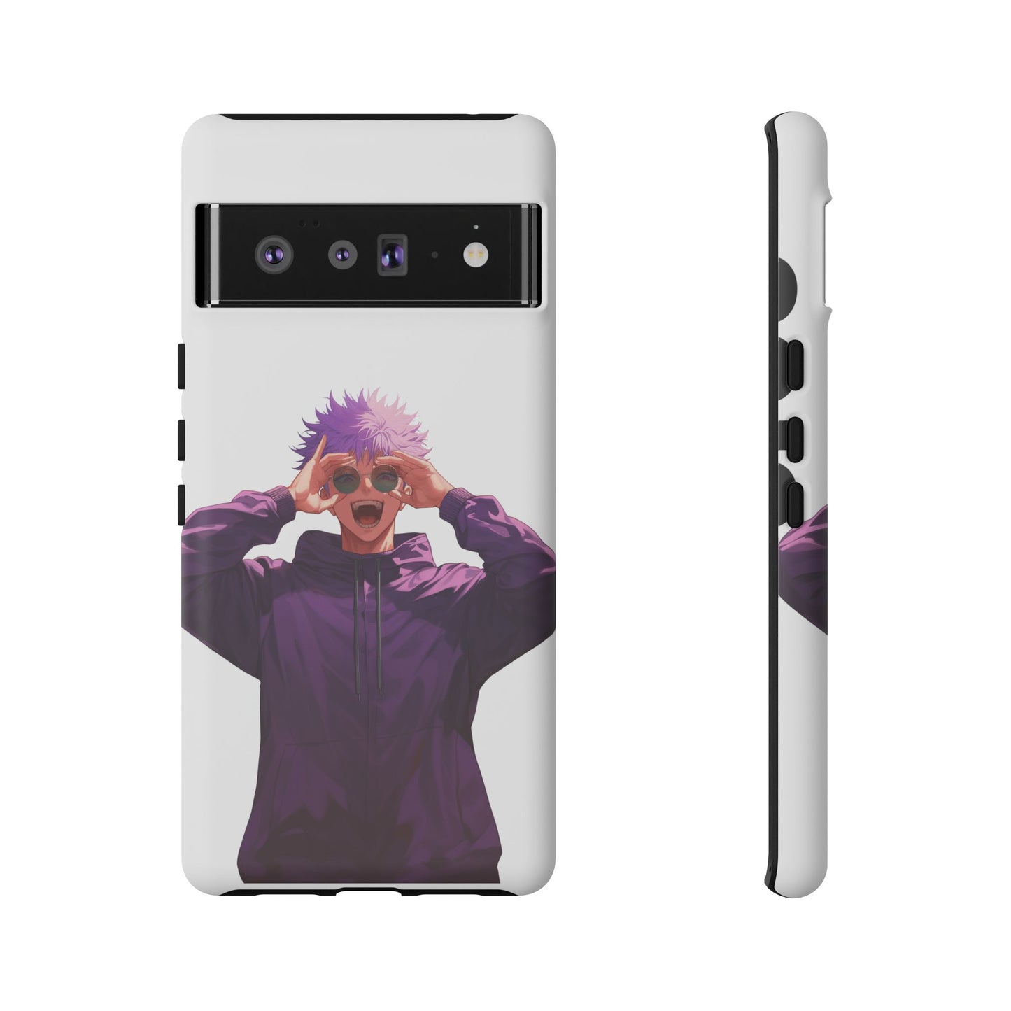 White - Purple Anime Case